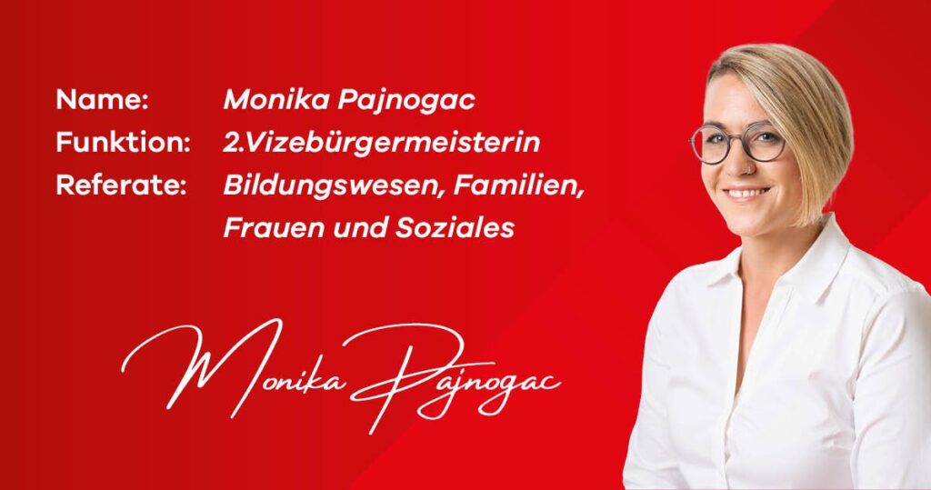 Neue Frauen-Power im Ferlacher Stadtsenat! Monika Pajnogac ist 2.Vizeb&uuml;rgermeisterin.