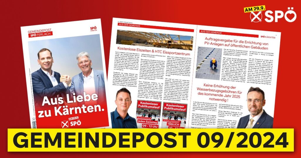 Gemeindepost September 2024 Ferlach
