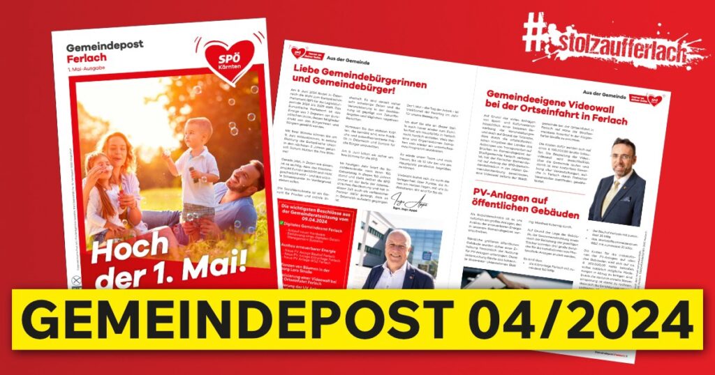 Gemeindepost April 2024 Ferlach