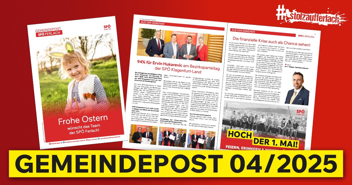 Gemeindepost April 2025 Ferlach
