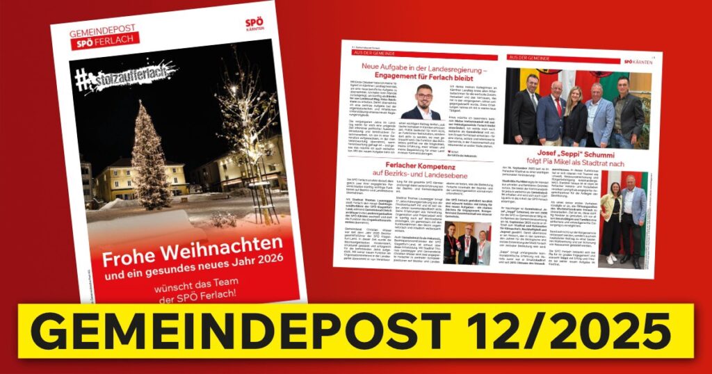 Gemeindepost Dezember 2025 Ferlach