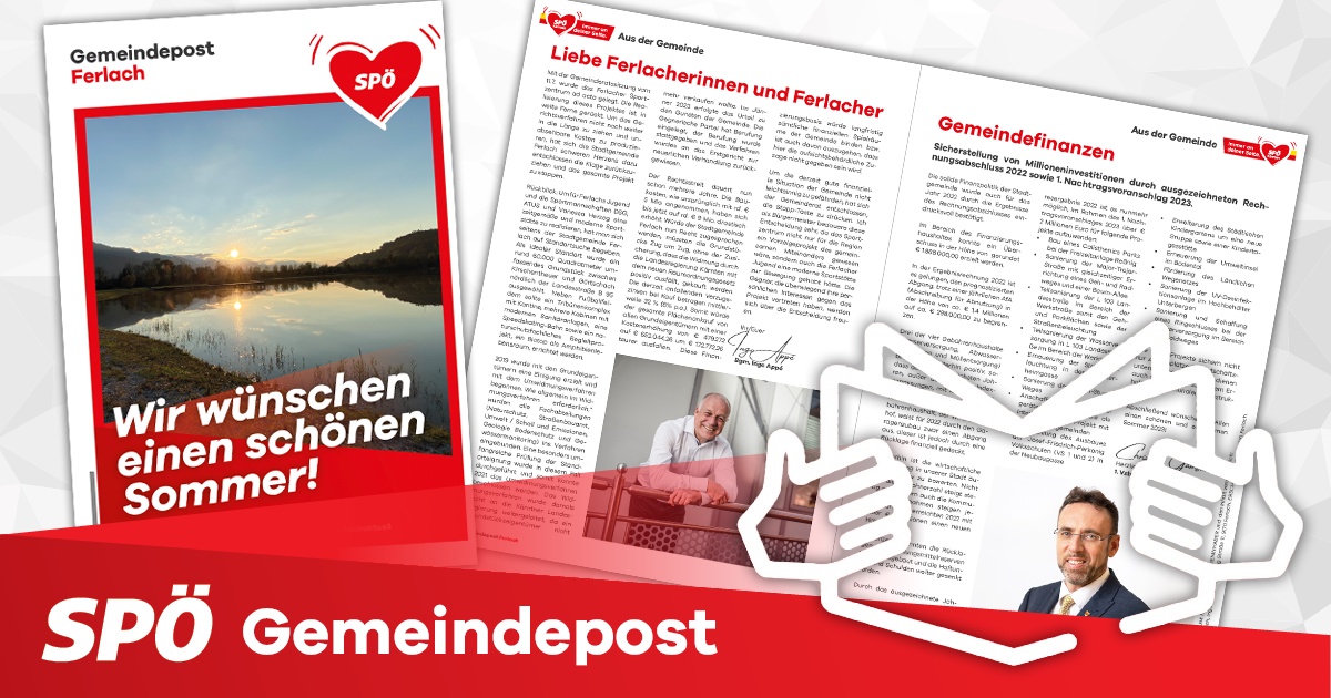 Gemeindepost Juli 2023 Ferlach