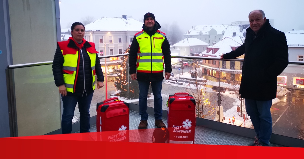 Neue Rucks&auml;cke f&uuml;r Ferlachs First Responder