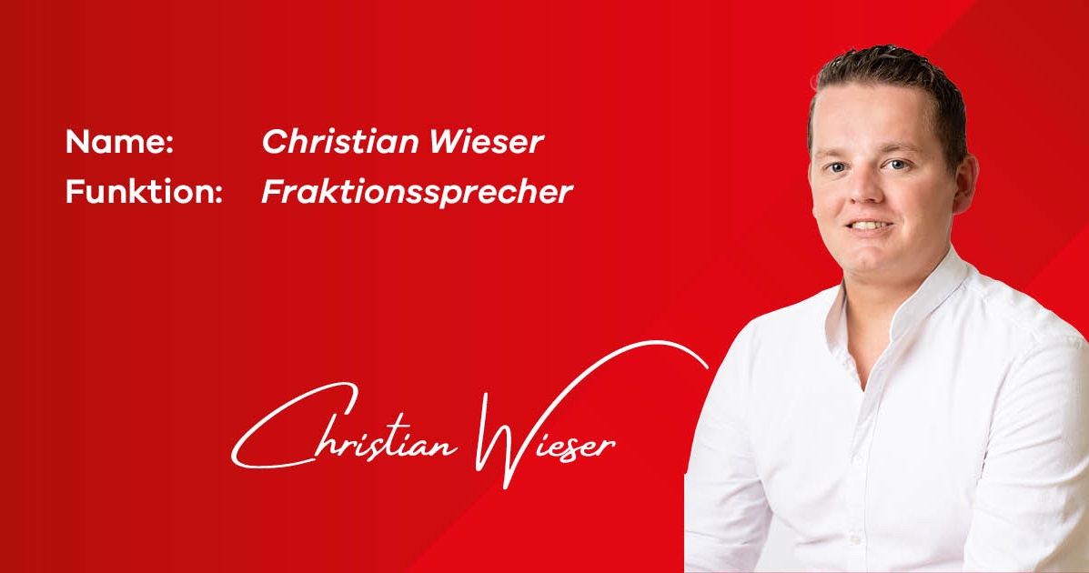 Neuer Fraktionssprecher der SP&Ouml; Ferlach gew&auml;hlt. Christian Wieser folgt Christian Gamsler nach.