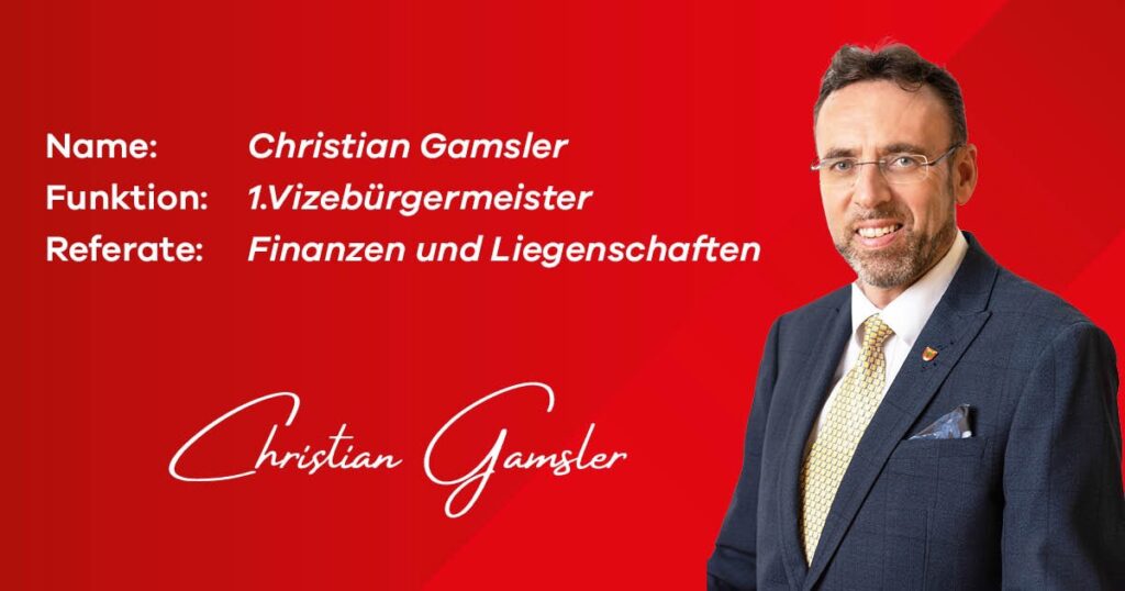 Nachtragsvoranschlag sichert Investitionen in Millionenh&ouml;he f&uuml;r Ferlach, sagt der 1.Vizeb&uuml;rgermeister Christian Gamsler
