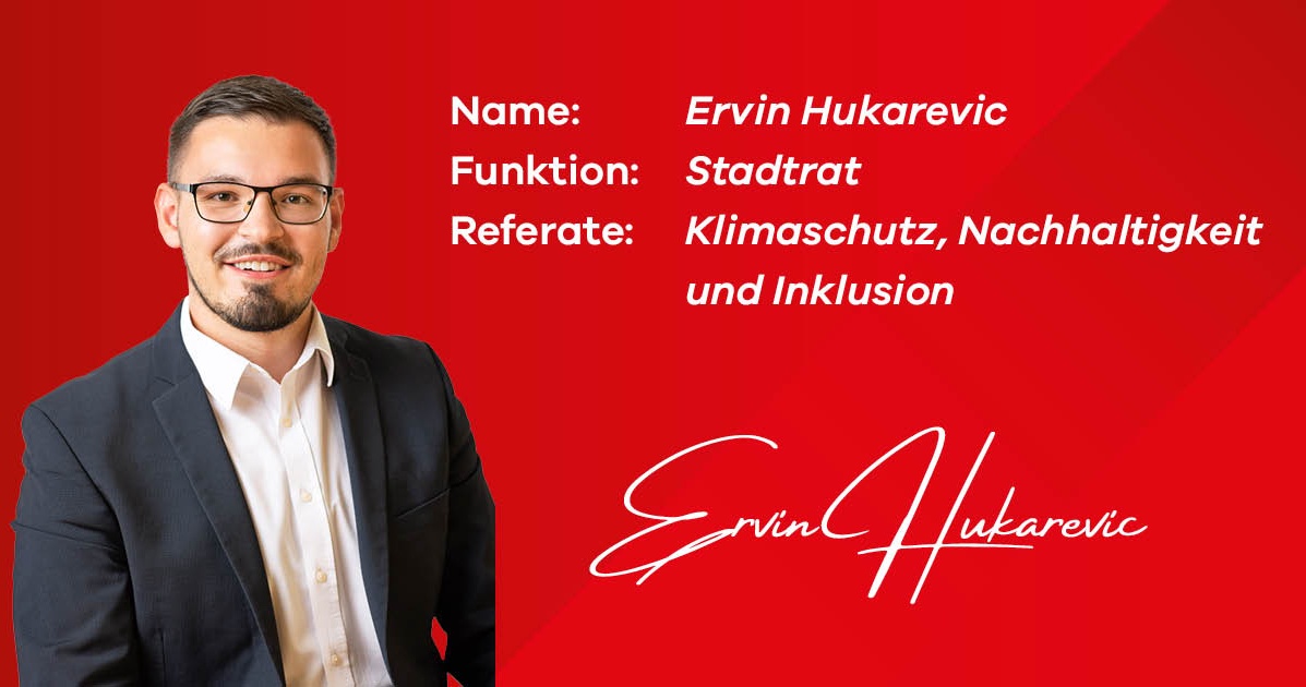 In Ferlach komplettiert Ervin Hukarevic das j&uuml;ngste Stadtratsteam K&auml;rntens.
