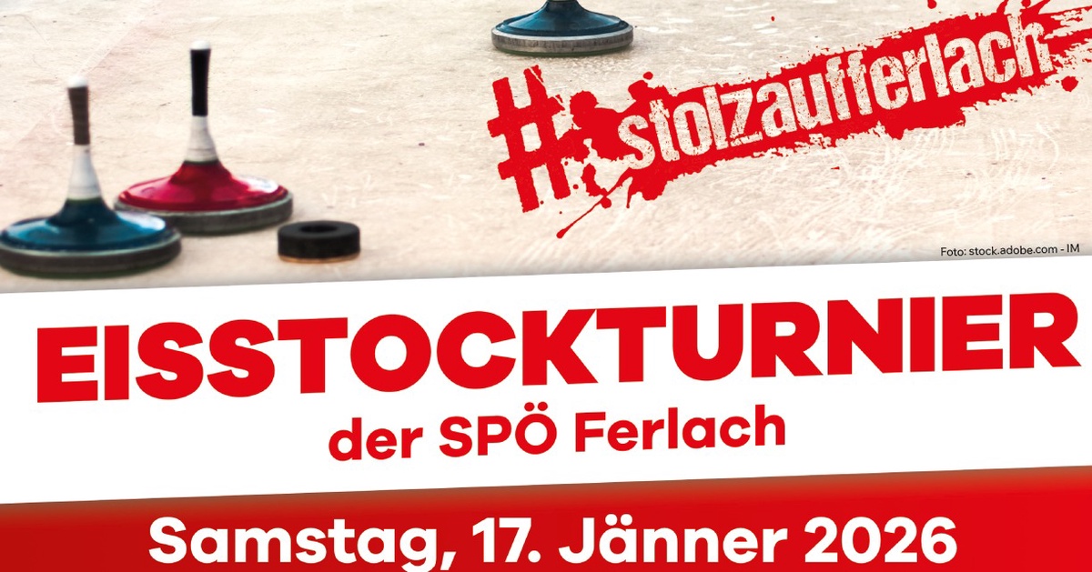 Eisstockturnier der SP&Ouml; Ferlach 2026